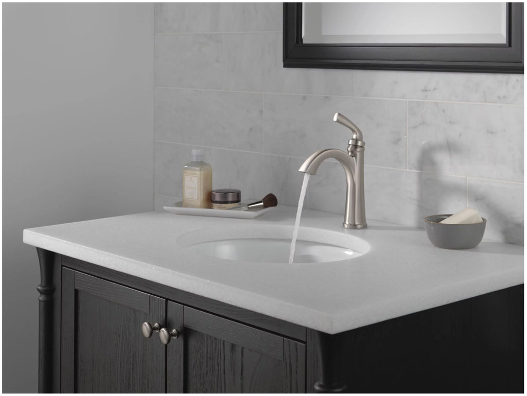 Black Single Hole Bathroom Faucet S723