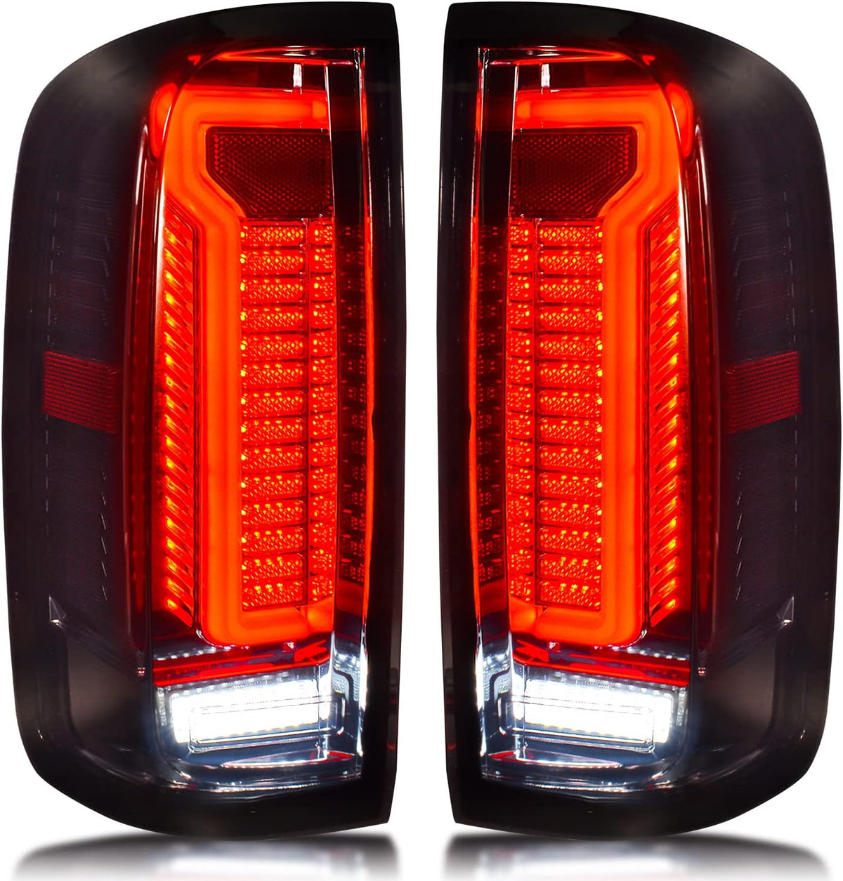 Smoked Lens LED Tail Lights Assembly S264