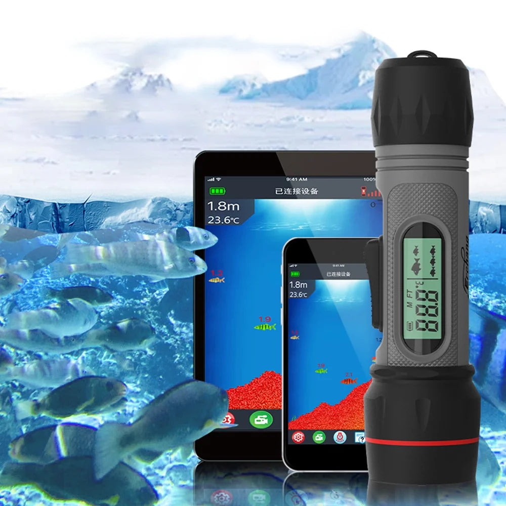 Handheld Wireless Waterproof Sonar Fish Finder F967