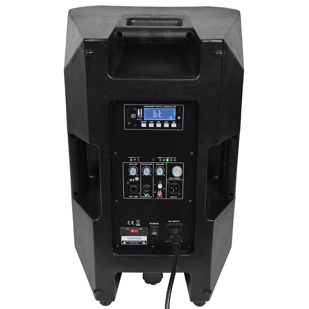 Active PA Speaker with Bluetooth, DSP, USB and SD L6739