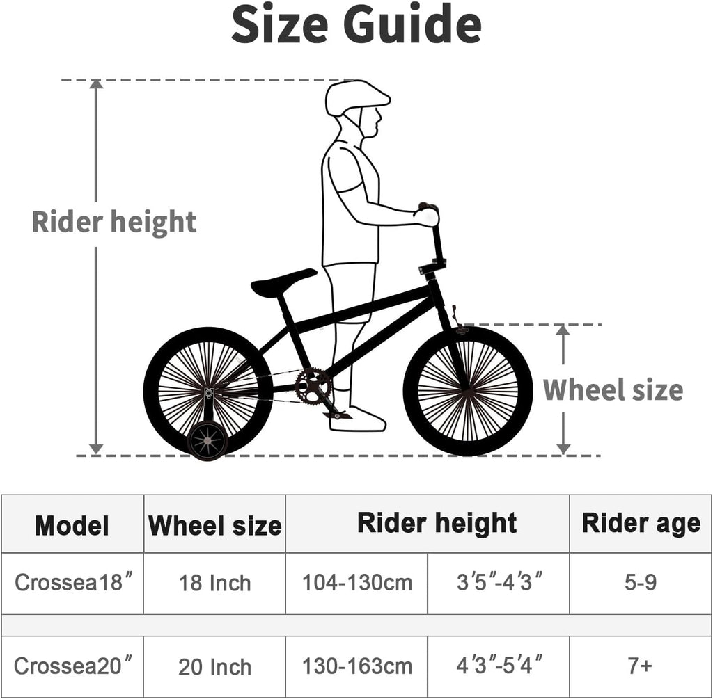 18 20 Inch Freestyle BMX Bike T47112