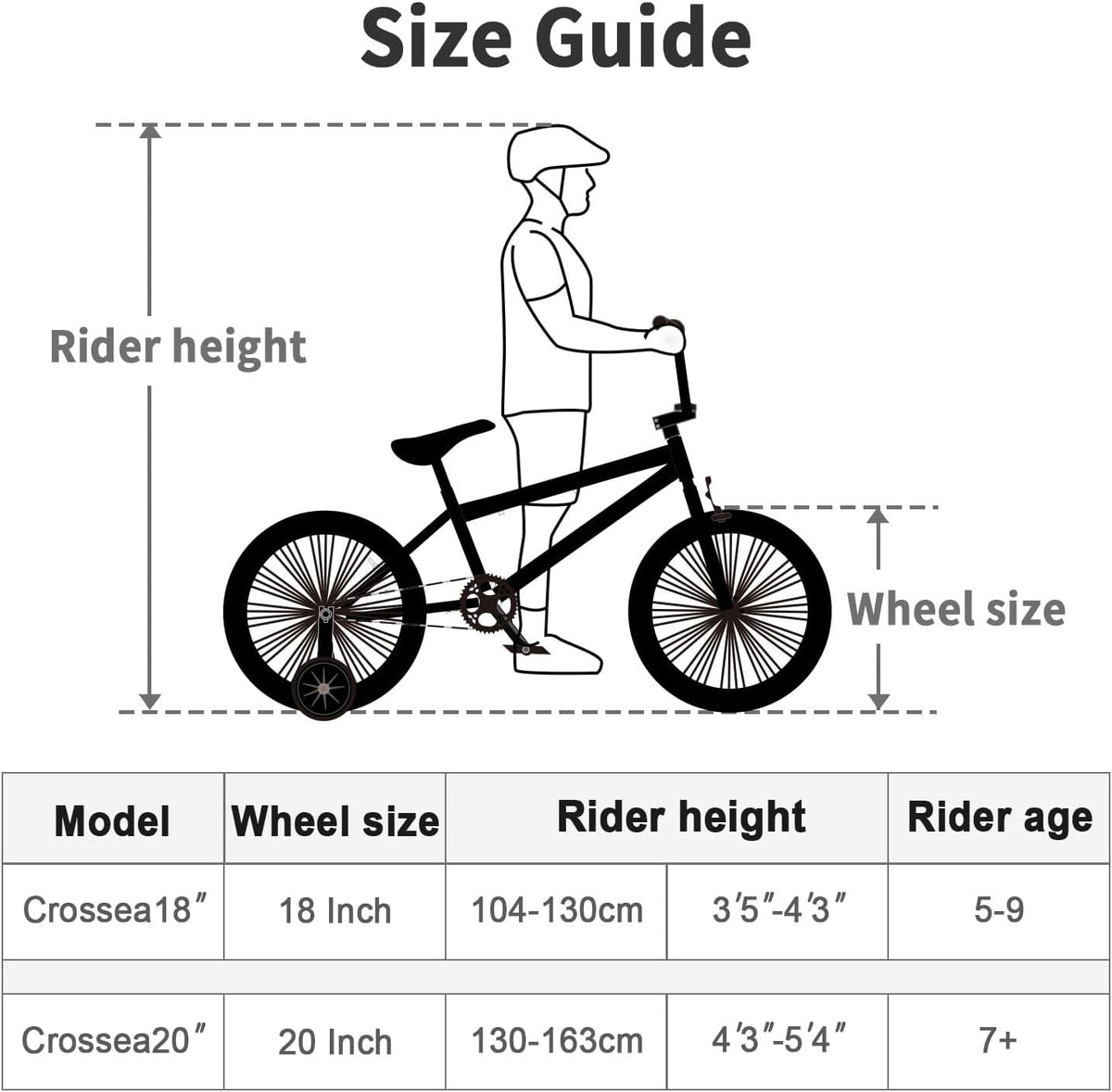 18 20 Inch Freestyle BMX Bike T47112