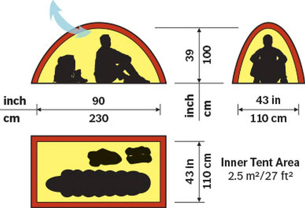 1 Person Tent E5051