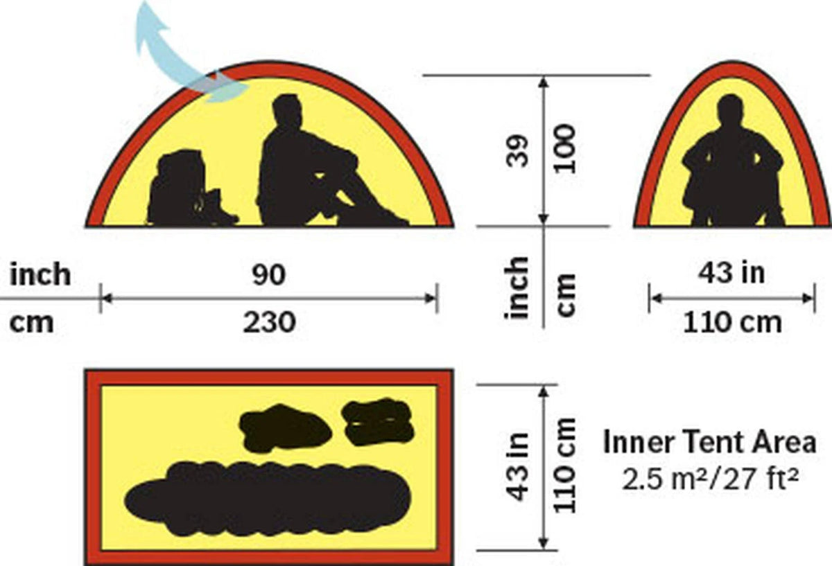 1 Person Tent E5051
