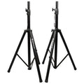 Rockville Tripod DJ Speaker Stands White Covers S240577