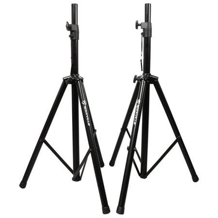 Rockville Tripod DJ Speaker Stands White Covers S240577