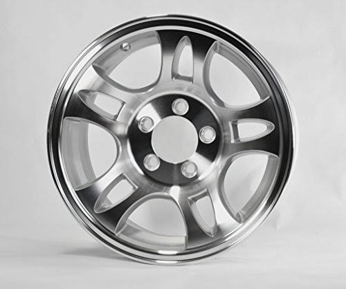 White 5 Lug 14 in. Aluminum Trailer Rim Wheel T463792