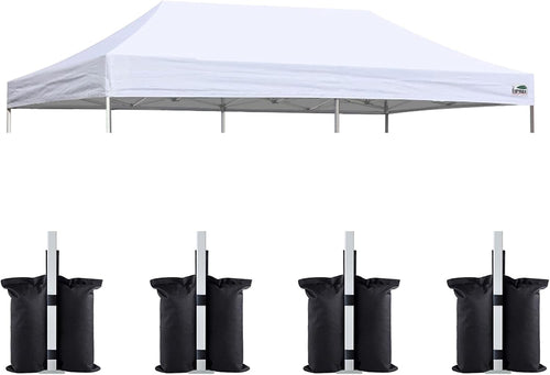10x15 Red Pop Up Canopy Top J9004