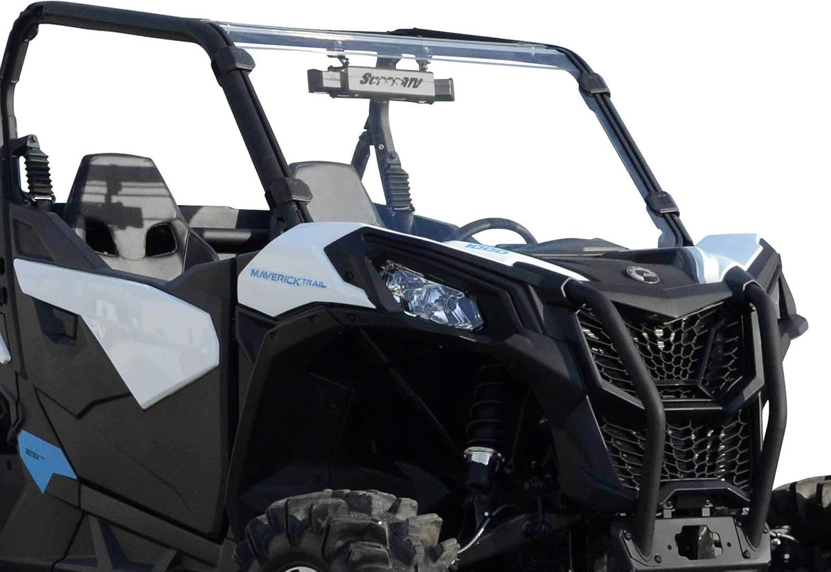 Heavy-Duty Full Windshield 1/4 Thick Clear Polycarbonate H25345
