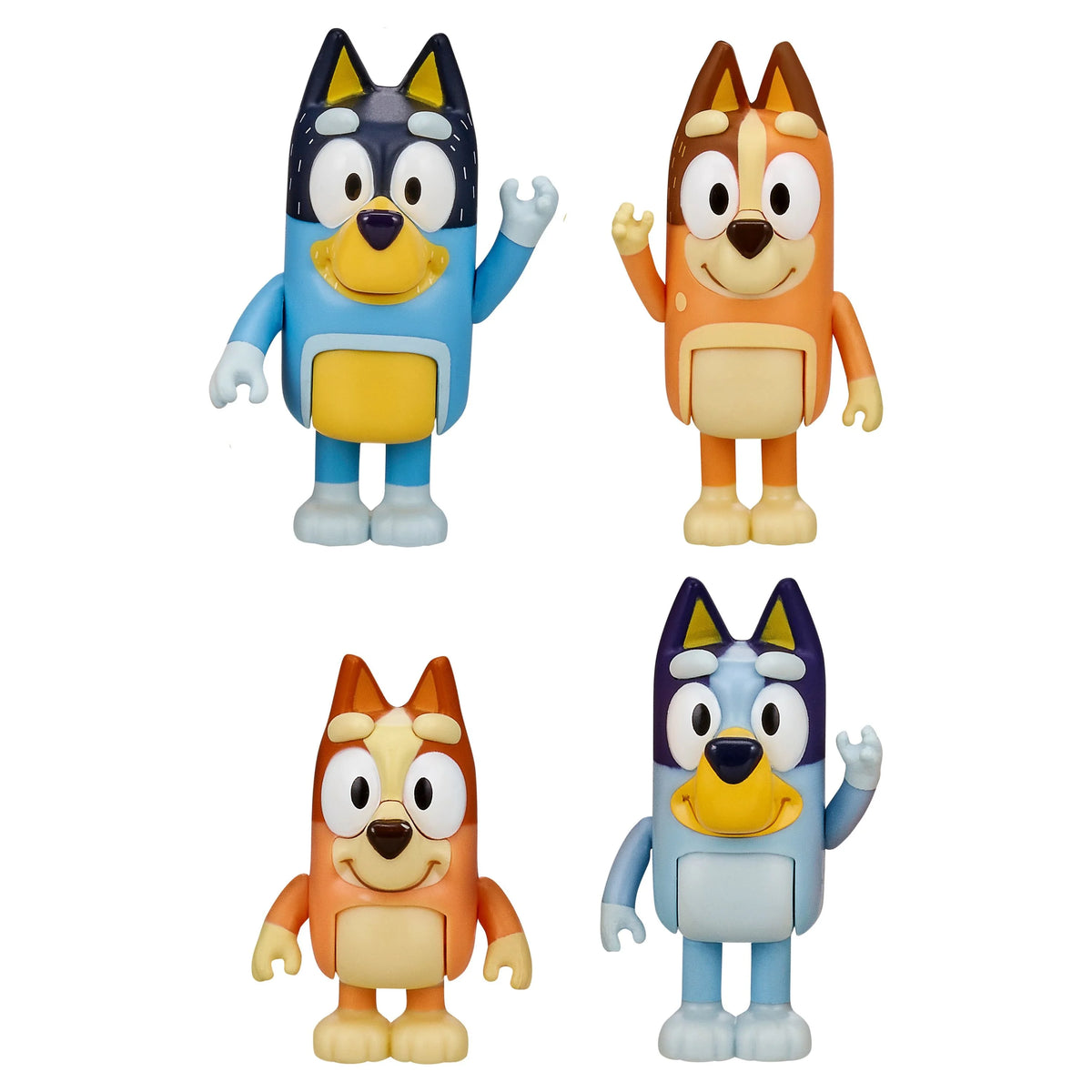 Bluey Family 4-Pack Toddler Toy W313