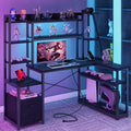 L Shaped Computer Desk with 2 Drawers L199