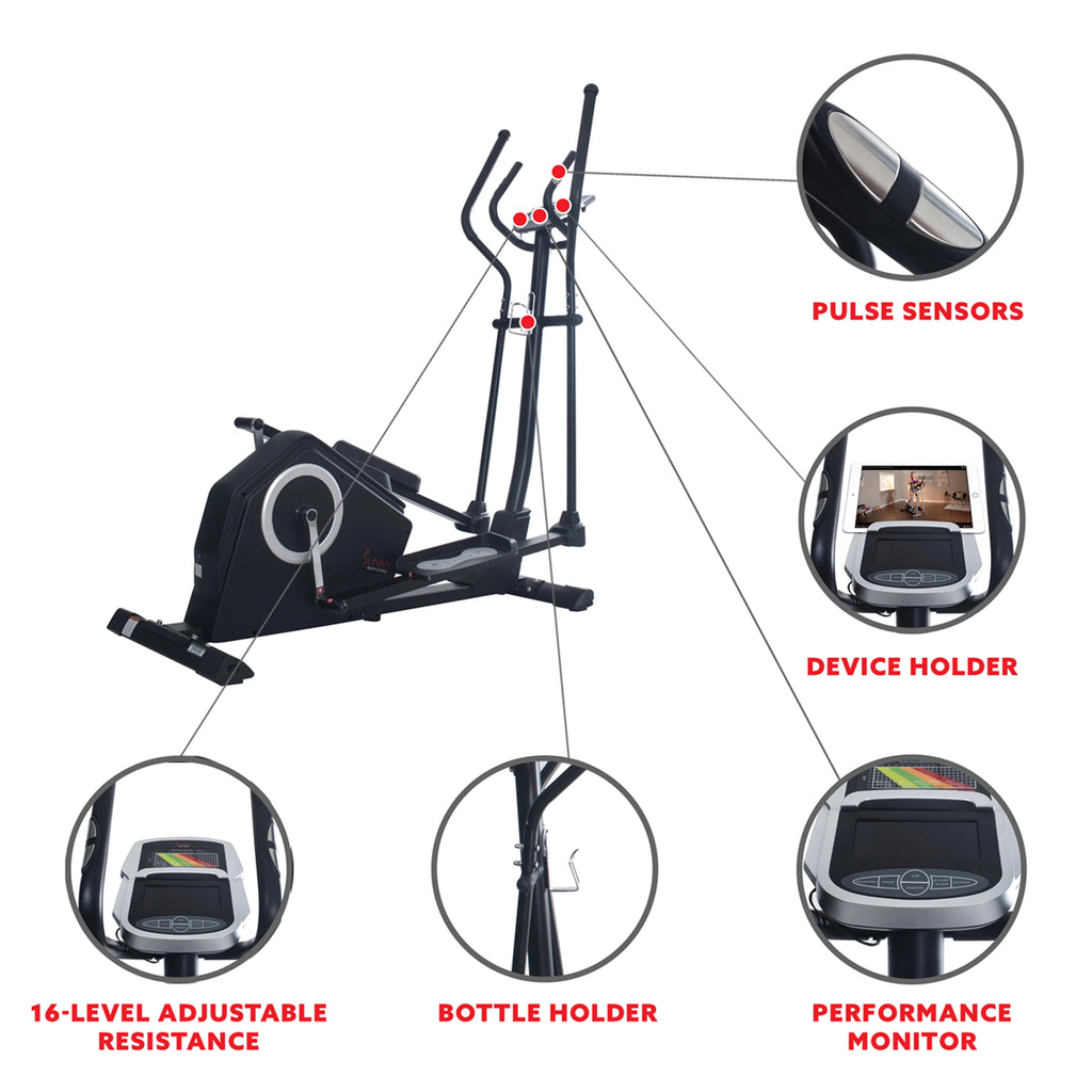 Programmable Cardio Elliptical Machine Cross Trainer H53002