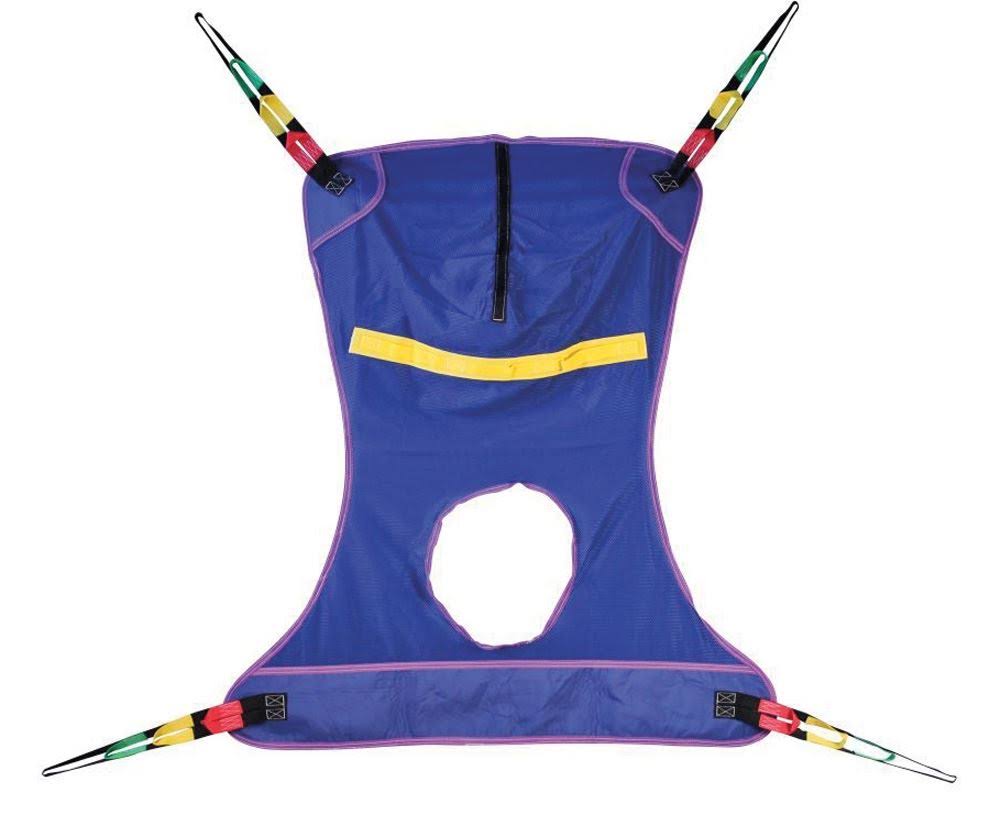 Full Body Mesh Seat Commode Sling, 2X-Large, 600-lb. Wt. Cap. A846