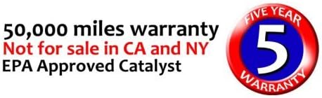 Catalytic Converter for 2004-2006 Toyota Sienna Front Radiator Side 3.3L Engine with Exhaust Manifold Driver Side Y20897