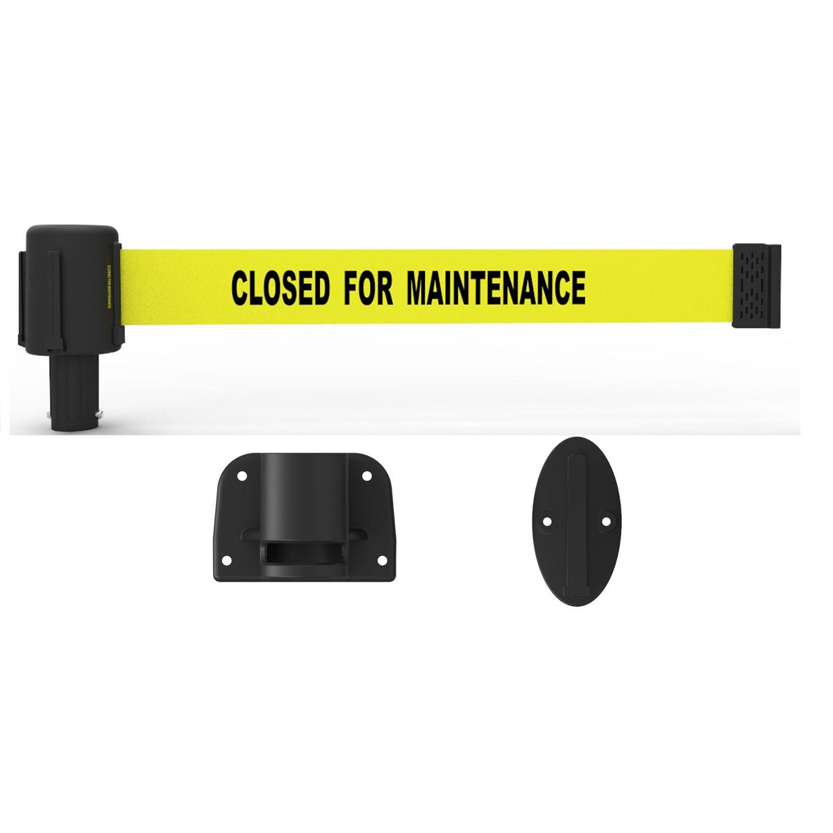 Belt Barrier Closed for Maintenance T1720