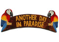 Large Wood Carved Tiki Bar Sign J5749