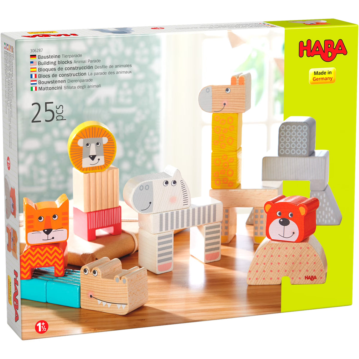 Wooden Blocks - 25 Piece Set M7393