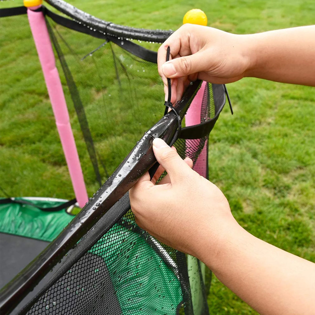 Outdoor Trampoline Sprinkler Water Toys T10894