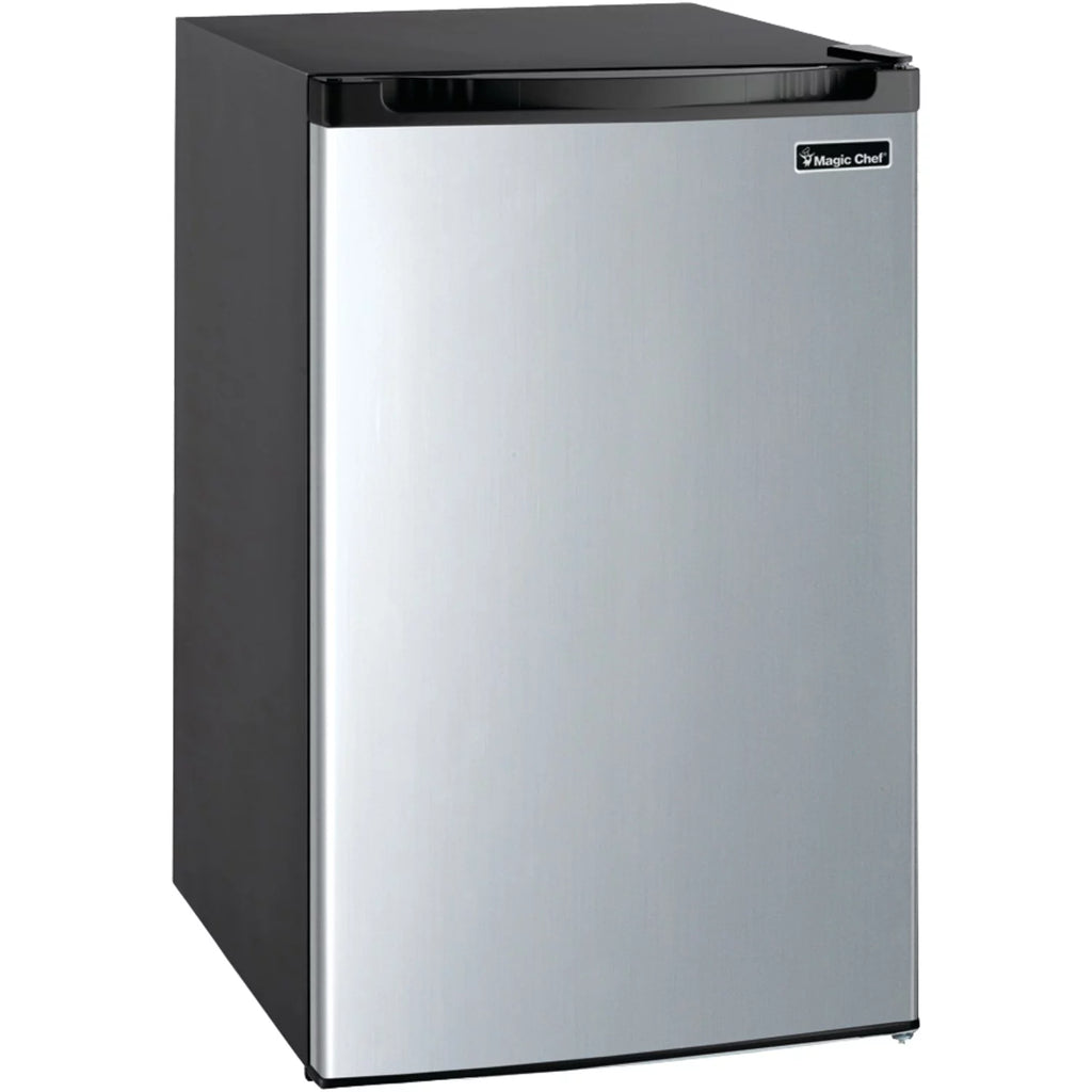 4.4 cu ft Compact Single Door Refrigerator, Black F3333