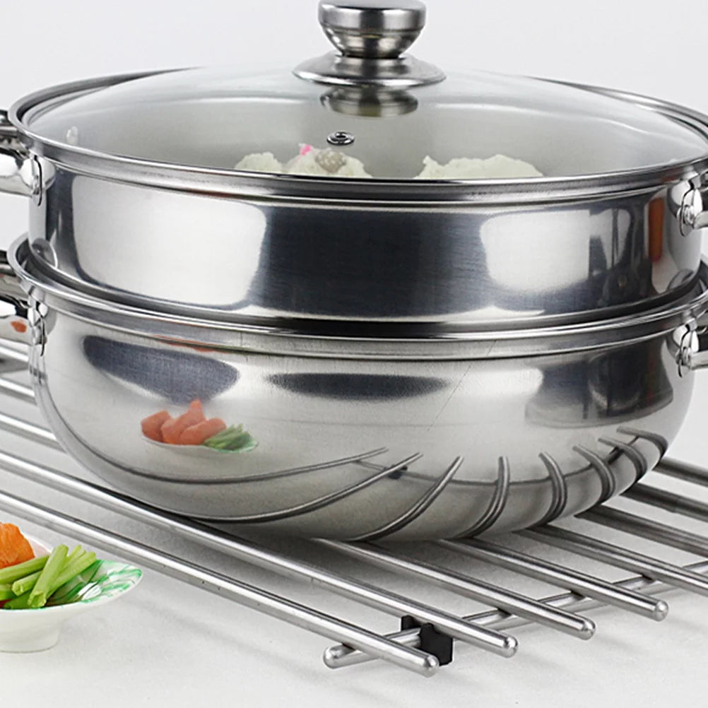 Multifunctional Stainless Steel Steamer Stockpot A7834