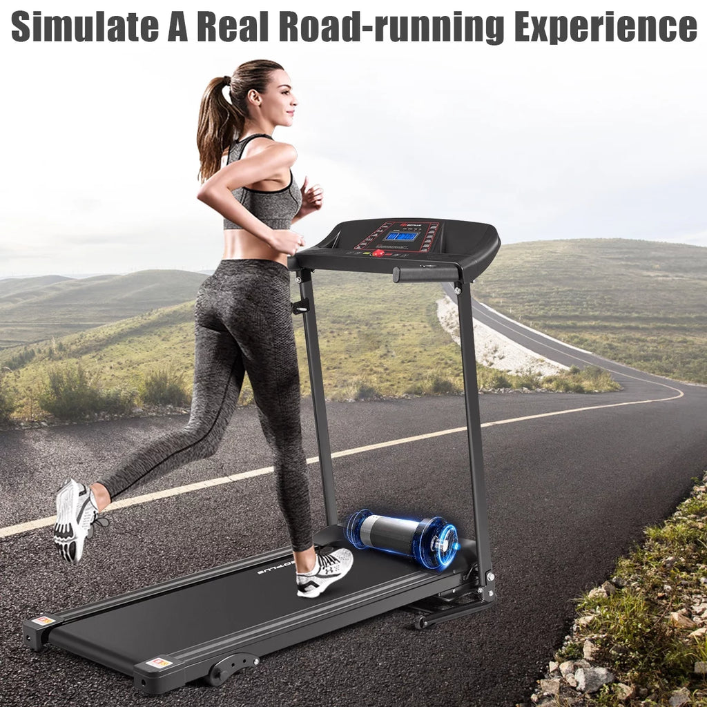 1.0HP Folding Electric Treadmill Y408965