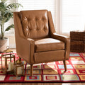 Tan Lounge Chair Y7366
