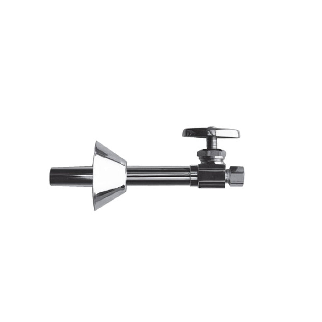 Straight Valve Kit, 1/2x22 Sweat Matte White A524