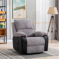 Electric Lift Recliner with Heat and Massage, Heavy Lounge Chair with Padded Arms and USB Q86222