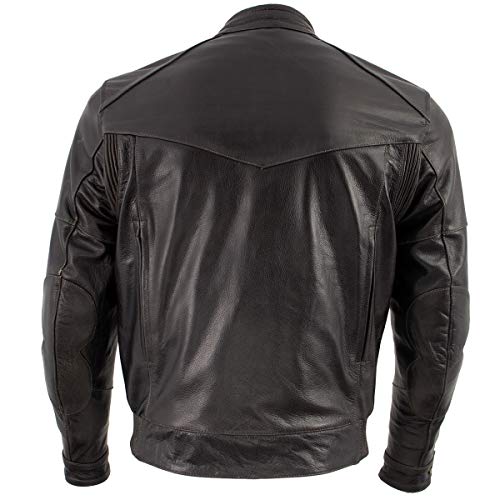 Retro Distressed Brown Leather Jacket I8491