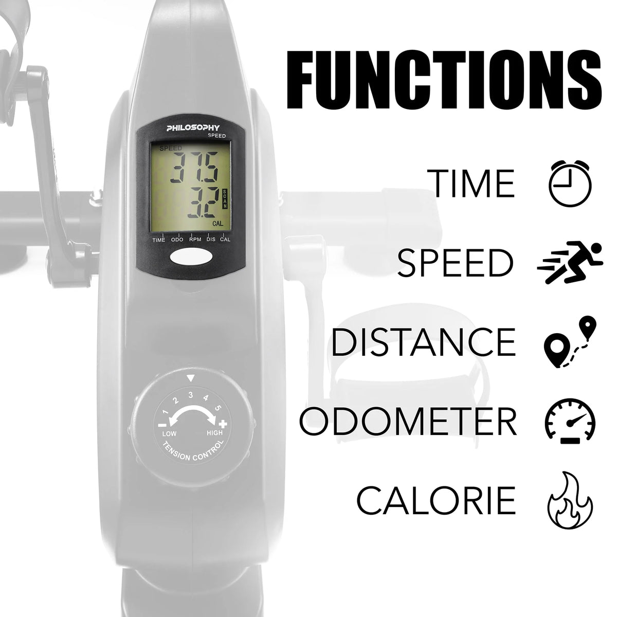 Under Desk Bike Pedal Exerciser U2222