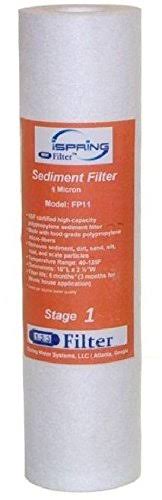 1 Micron Sediment Filter Cartridges 10 by 2.5-Inch 25-Pack F9679