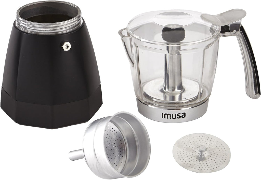 Black Espresso Maker P7779