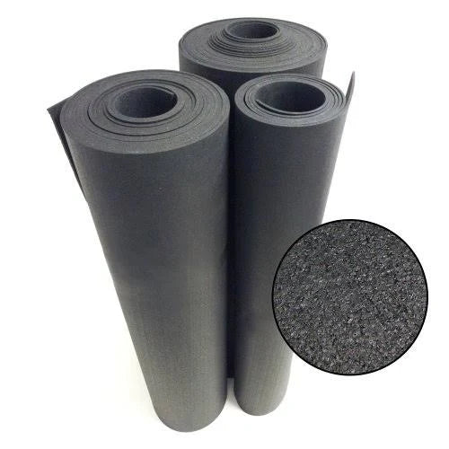Black Rubber Mat U7445
