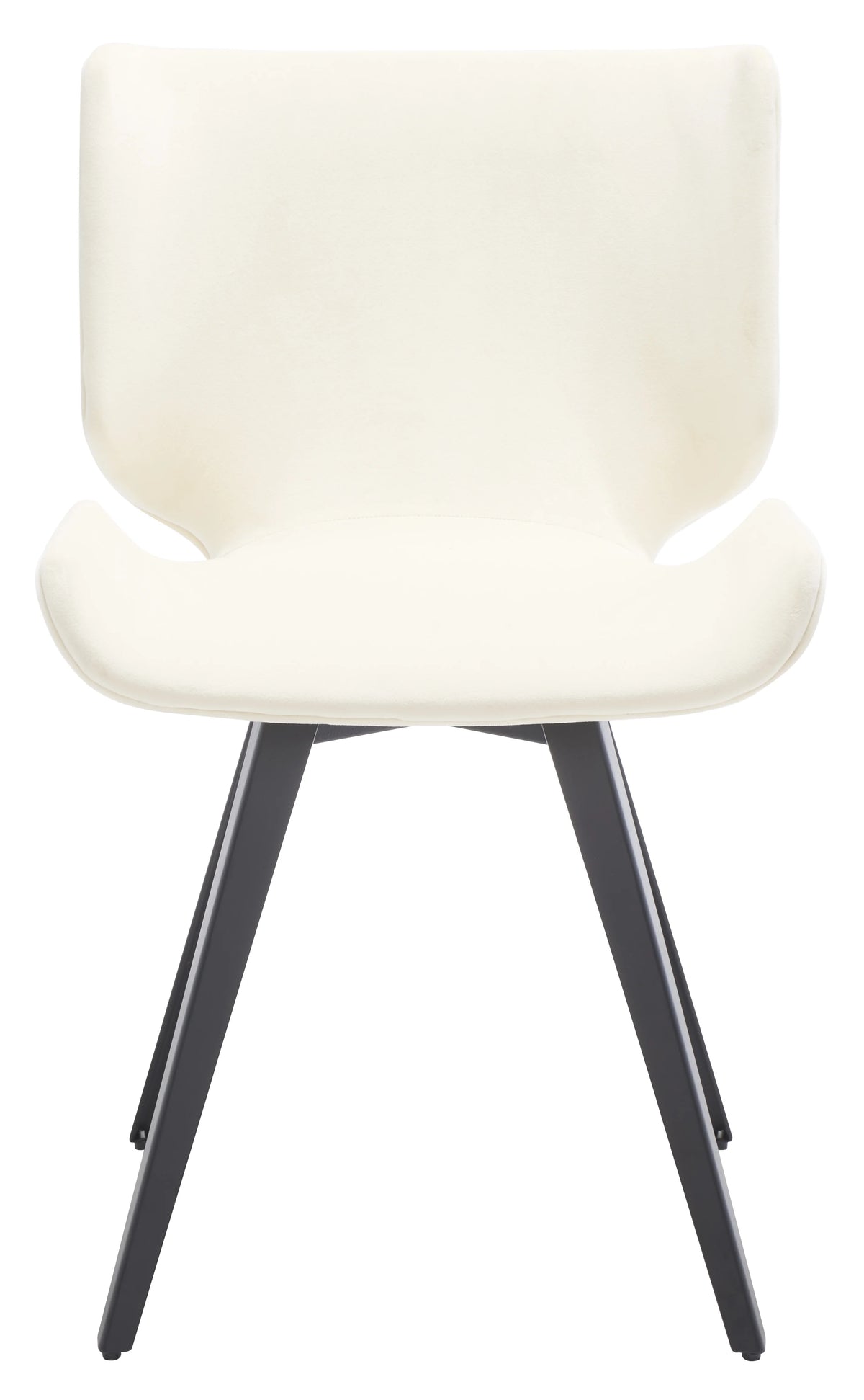 Cream Velvet Dining Chair K6634