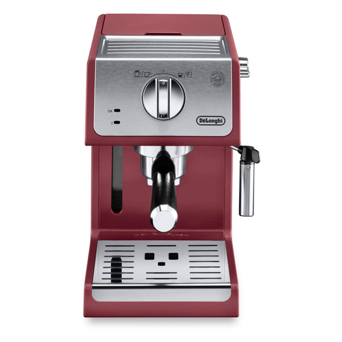 15 Bar Espresso Machine with Advanced Cappuccino System, Red I562232