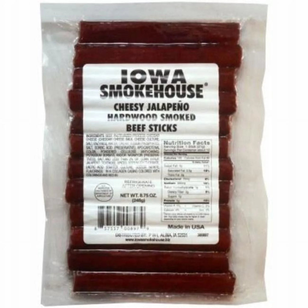 8.75 oz Hardwood Smoked Beef Sticks X187