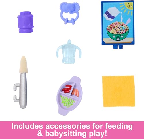 Barbie Skipper Doll & Playset with Accessories, Color-Change Toy K43014
