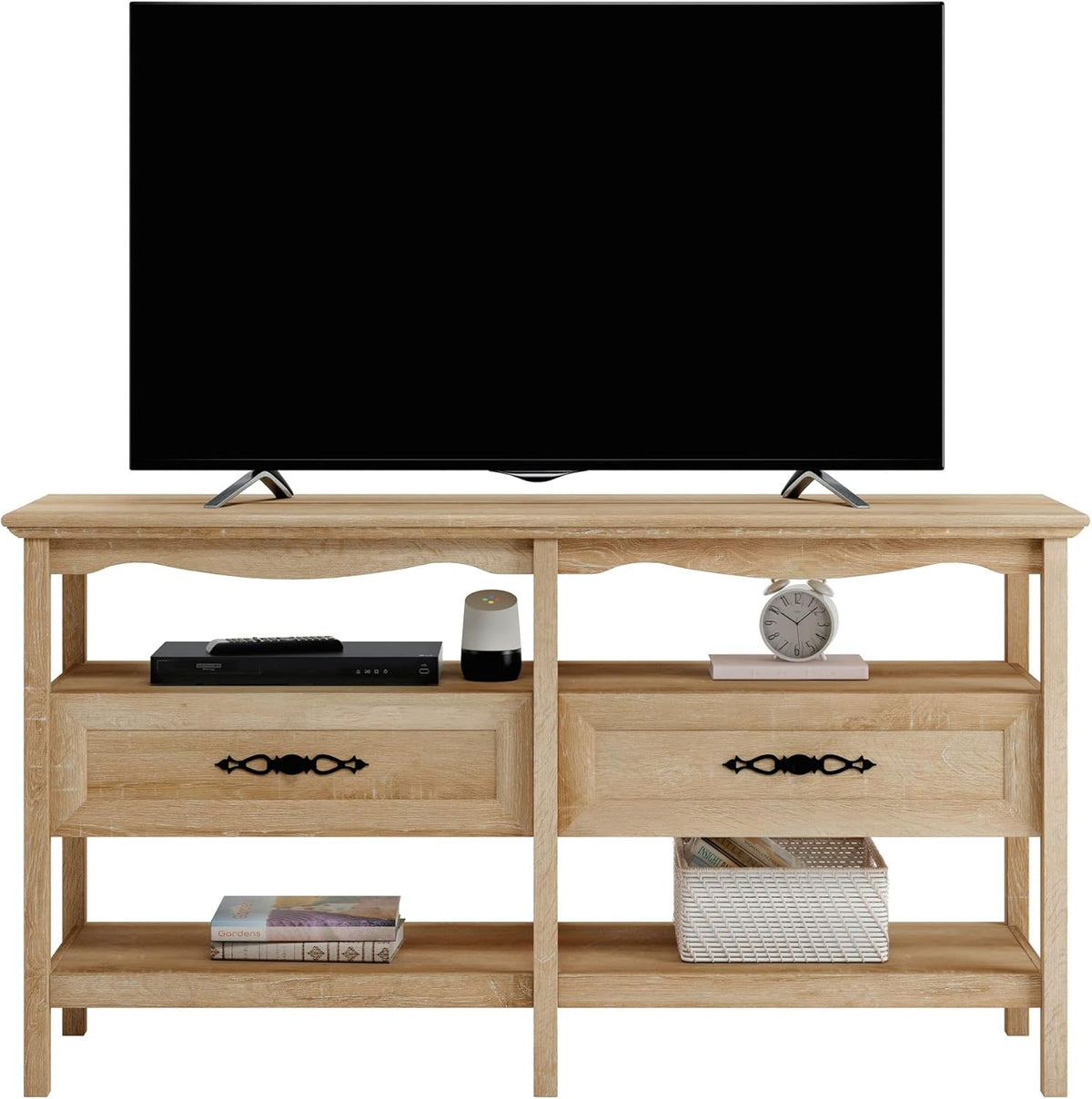 Cafe Entertainment Console, Orchard Oak Finish Q481678