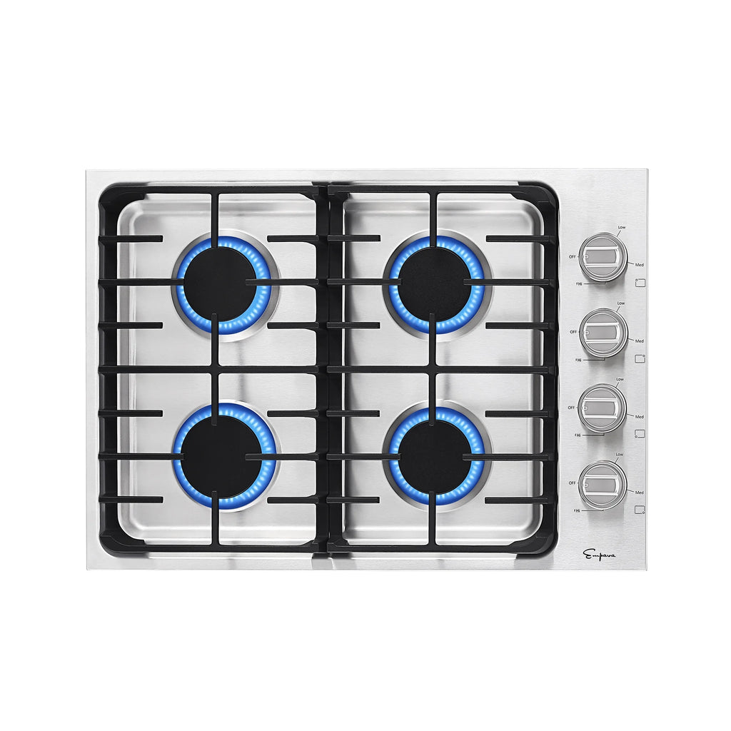 30" Gas Cooktop and 36" Wall Mount Range Hood C4250