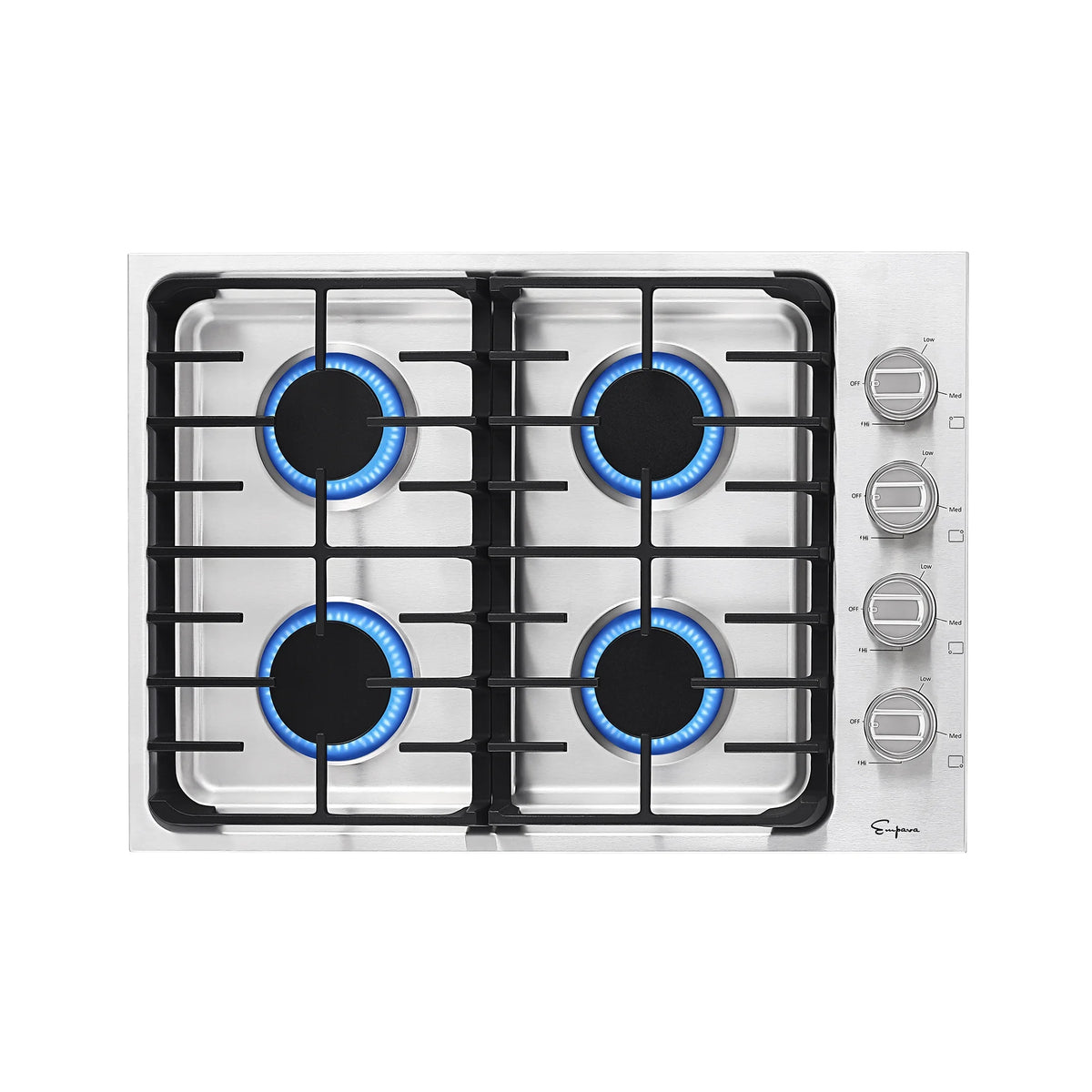 30" Gas Cooktop and 36" Wall Mount Range Hood C4250