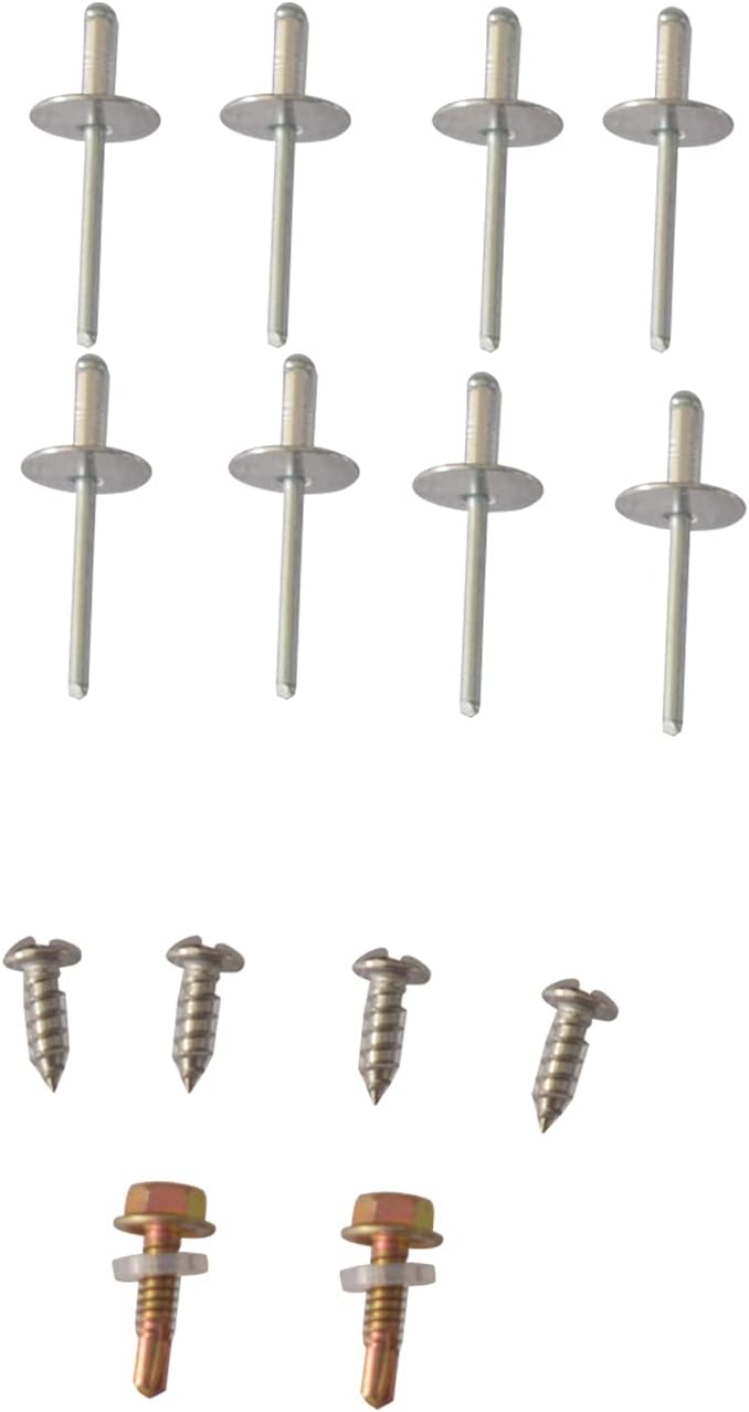 Compatible with Catalytic Converter Shield Protection Pack of 2 P107