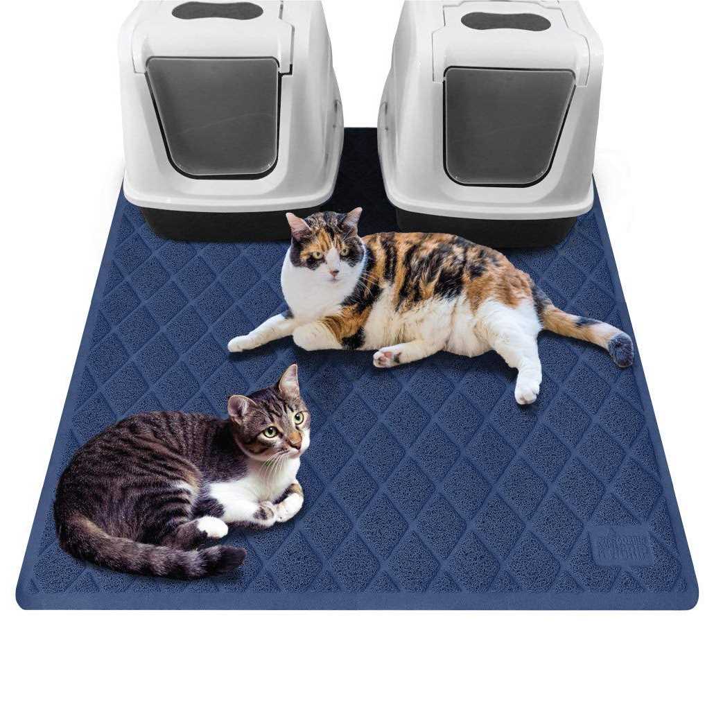 100% Waterproof Cat Litter Box Trapping Mat Q279144