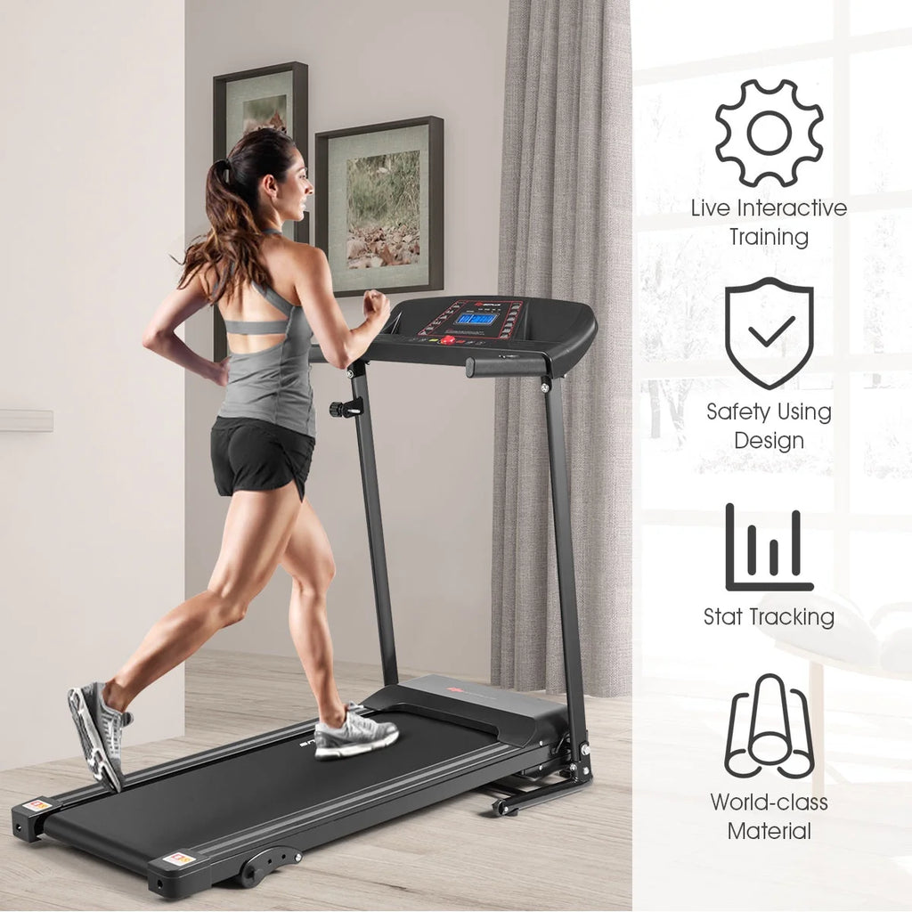 1.0HP Folding Electric Treadmill Y408965