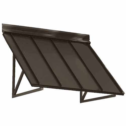Bronze Standing Seam Slope Awning F1066