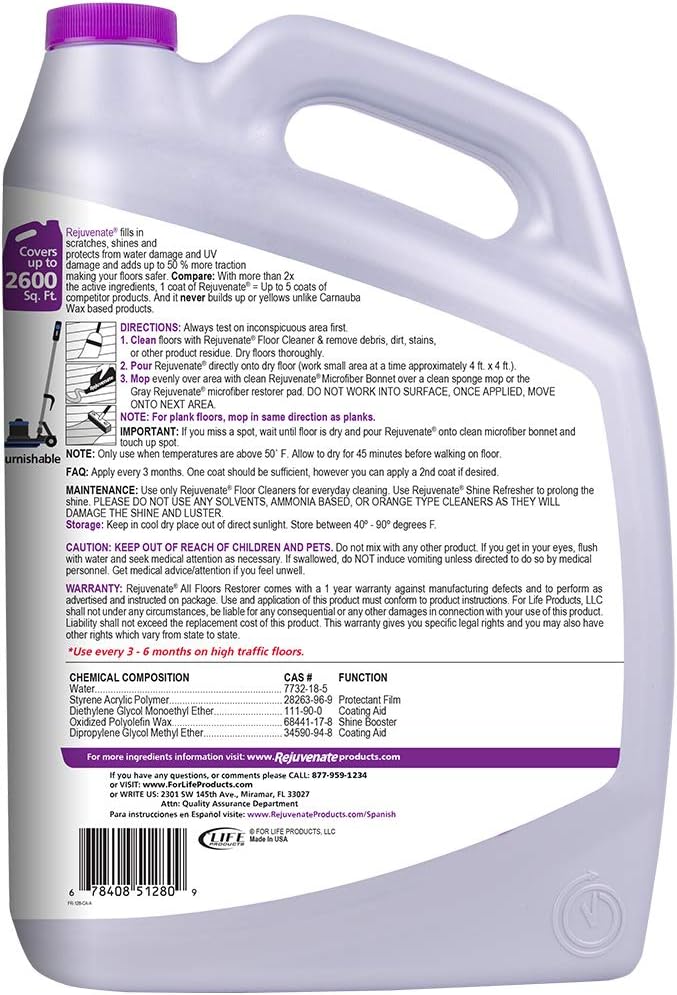 All Floors Restorer and Polish (128 oz) Pack of 2 M652758