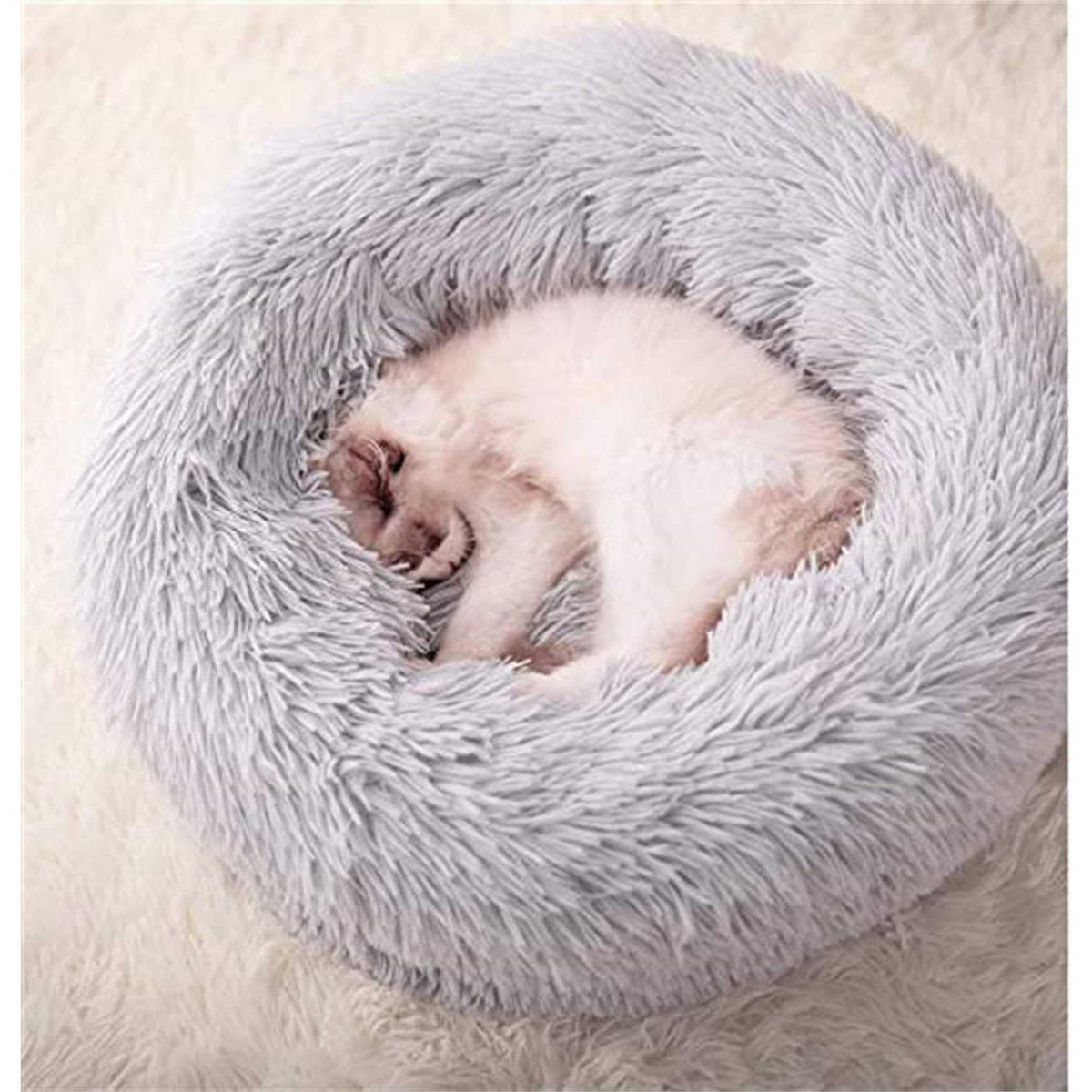 Washable Soft Plush Pet Bed Y690390