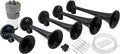 Black 12V Air Horn with Compressor T5922