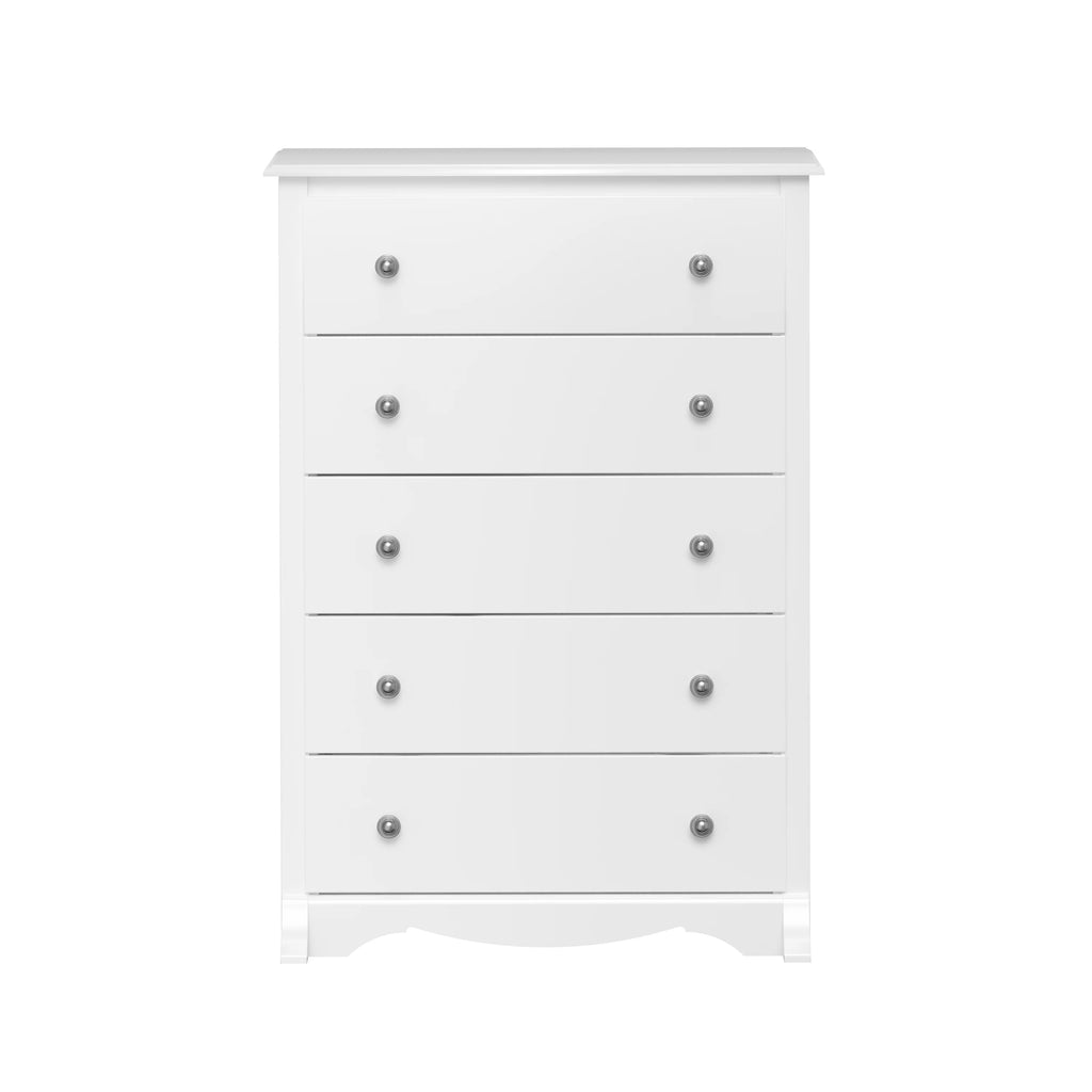 White 5-Drawer Chest N346