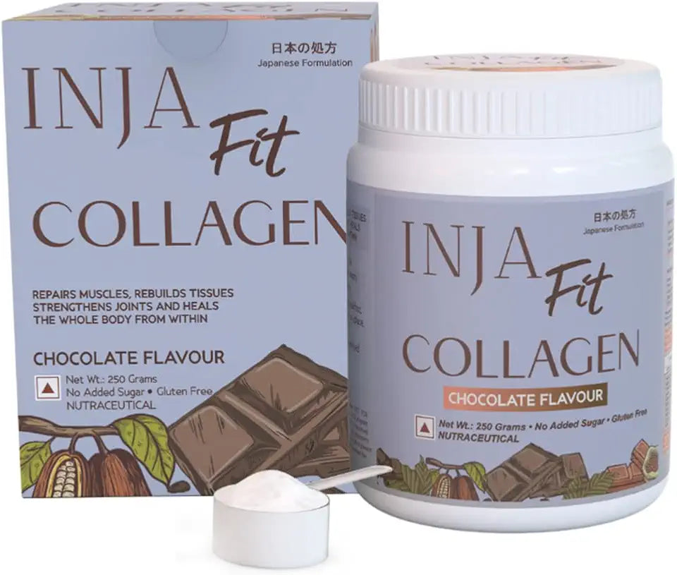 Marine Collagen Powder with Vitamin C, Chocolate Flavor, 250 gm A576738