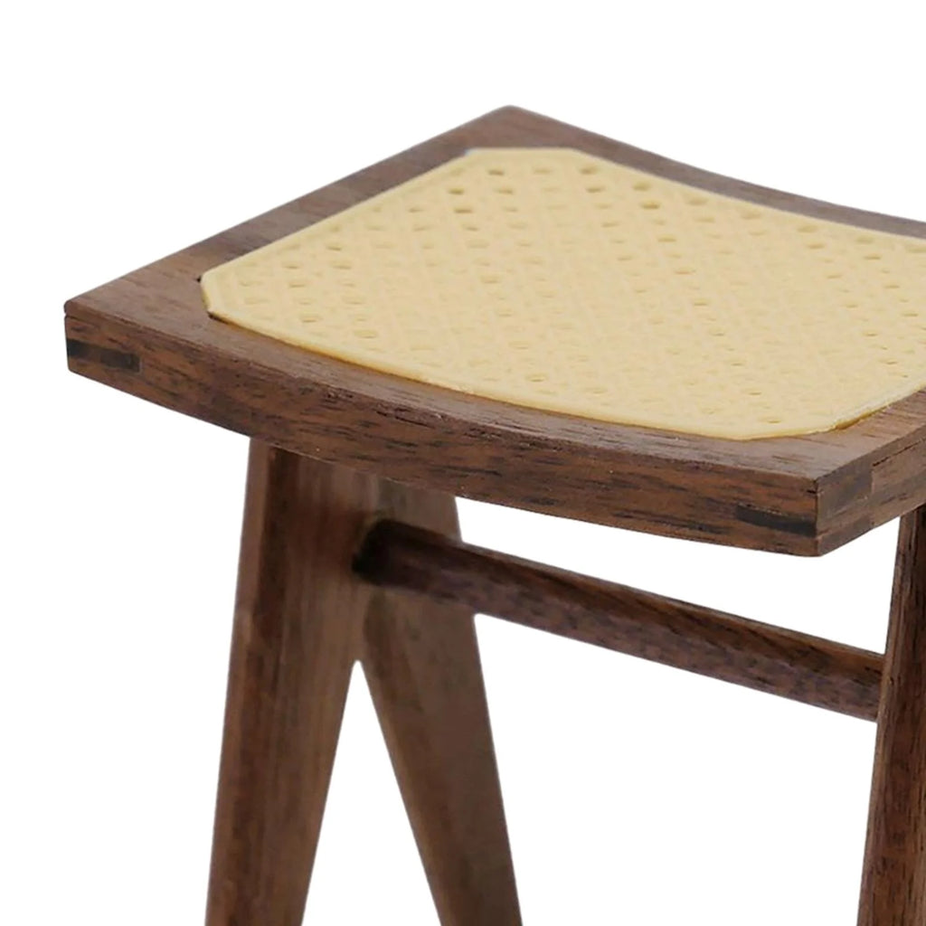 Black Walnut Dollhouse Miniature Dining Chairs W36273